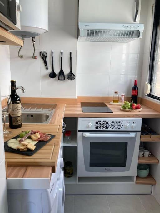 Coqueto Apartamento De Playa Con Piscina Y Terraza บาเลนเซีย ภายนอก รูปภาพ