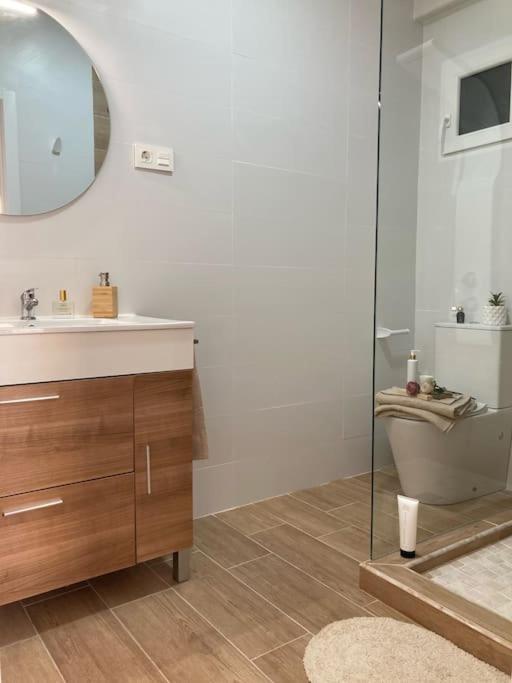 Coqueto Apartamento De Playa Con Piscina Y Terraza บาเลนเซีย ภายนอก รูปภาพ